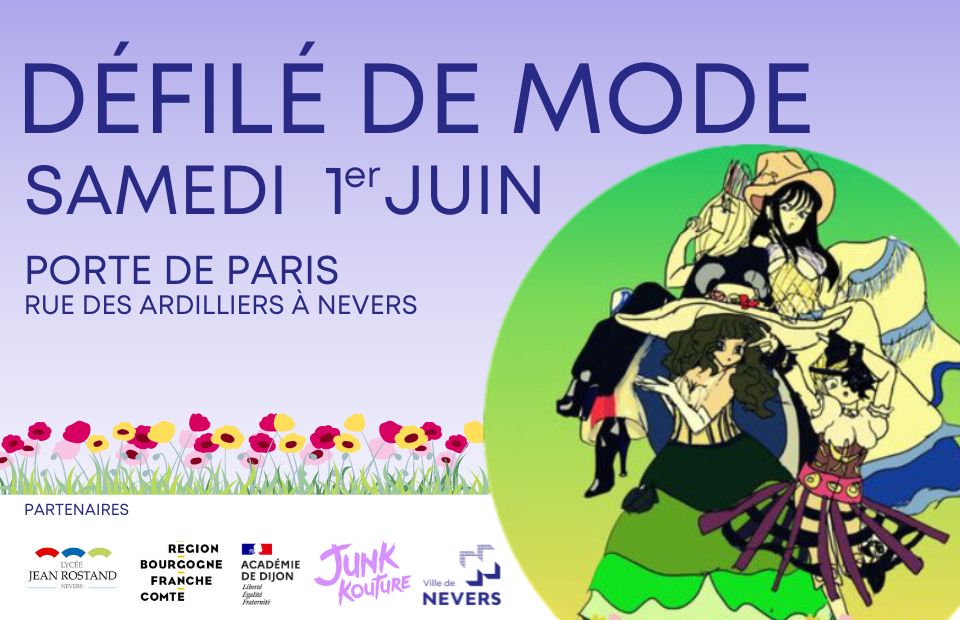 Samedi 1er juin : défilé de mode à Nevers !