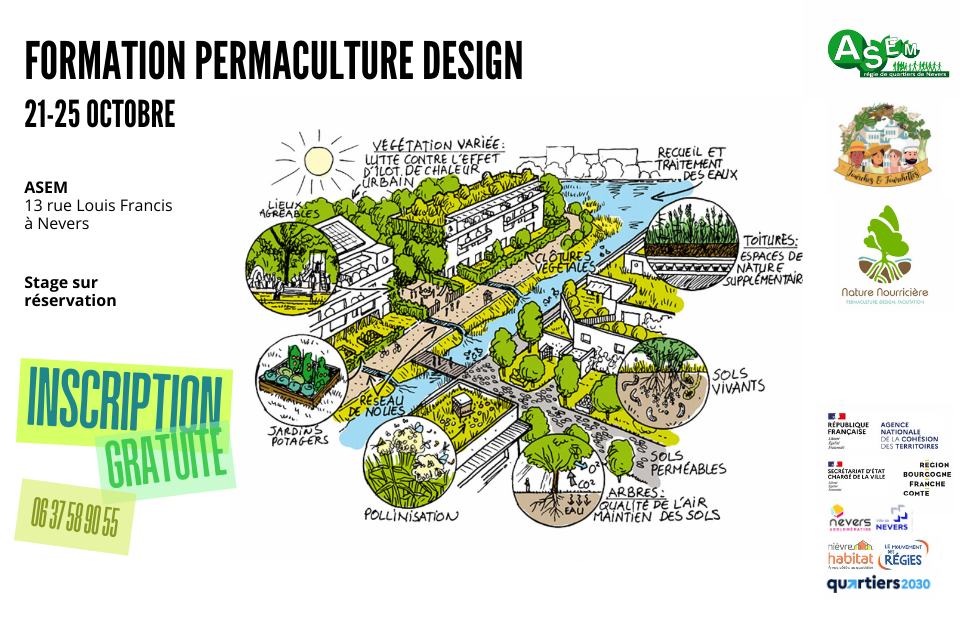 Réservez vite votre place pour la formation gratuite en permaculture !