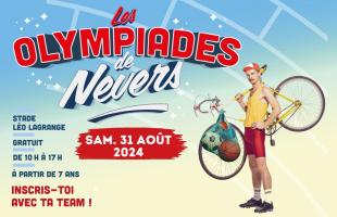 Samedi 31 août, participez aux Olympiades de Nevers (Inscription/Réinscription)