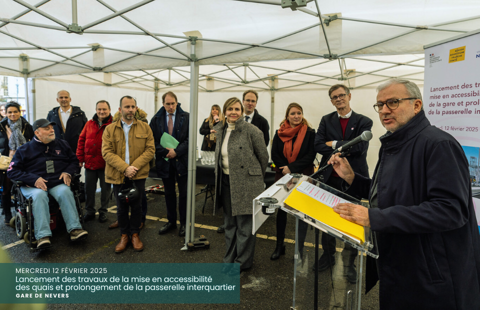 Gare de Nevers : un chantier d’ampleur pour l’accessibilité